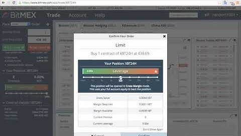 TRADING BITMEX   Getting Started With BitMEX