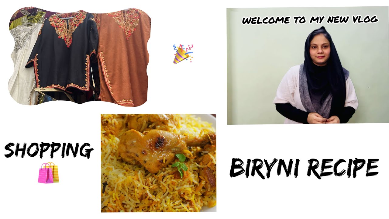 Naye Saal Par maine Bnai Biryni 🍛 Aur ghumne jane ke liye ki shoping
