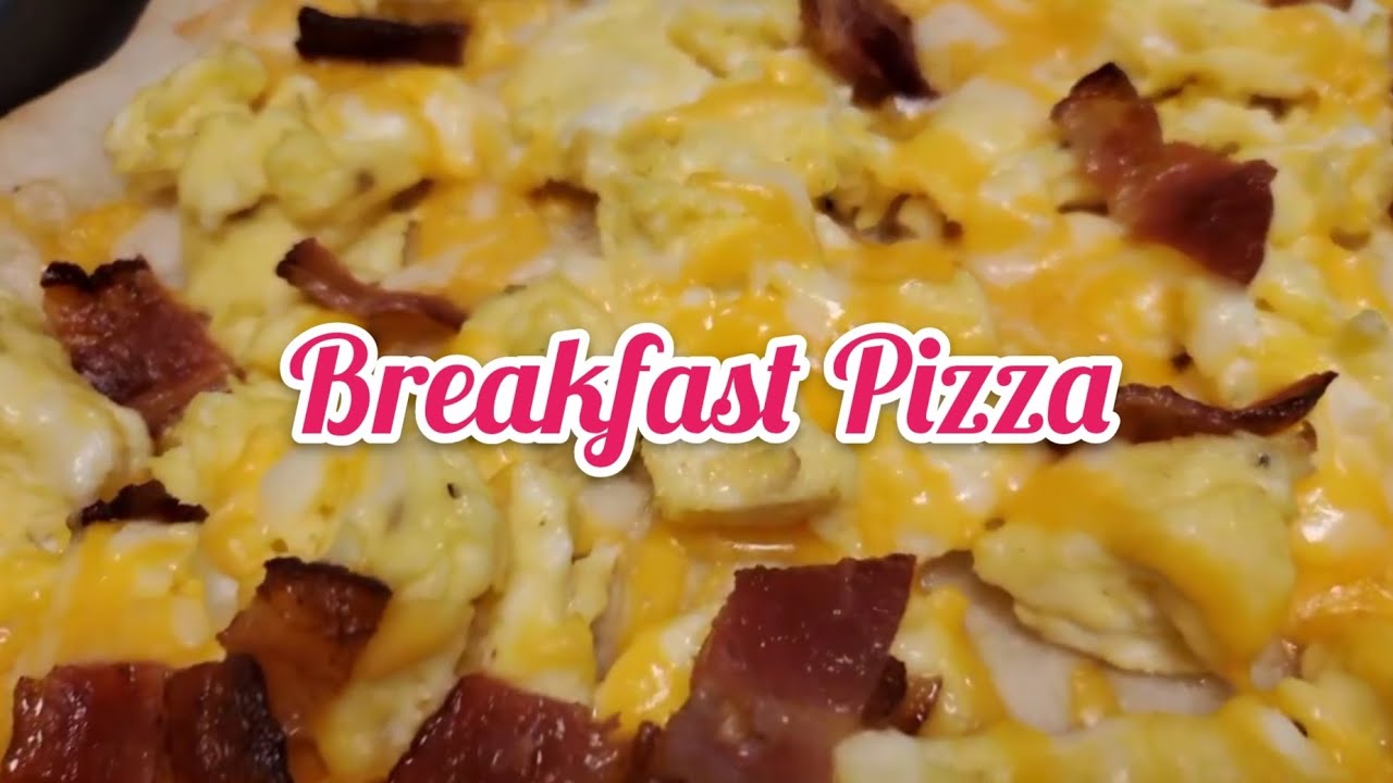 Breakfast Pizza - with Pillsbury Pizza Crust - YouTube