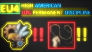 EU4🎆10% FREE PERMANENT DISCIPLINE   High American Tech🎆 How To Get 4 x   2.5% discipline modifiers