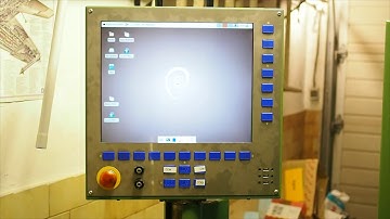 Starting and shutting down the Maho MH400E converted to LinuxCNC