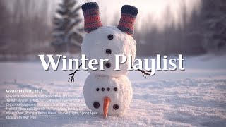 【Playlist】An Winter Playlist to Listen to While Sipping Coffee|Snowy Winter City Playlist
