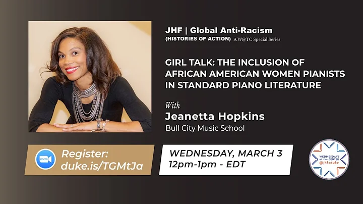 Jeanetta Hopkins: The Inclusion of African America...