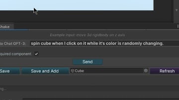 ChatGPT From Unity