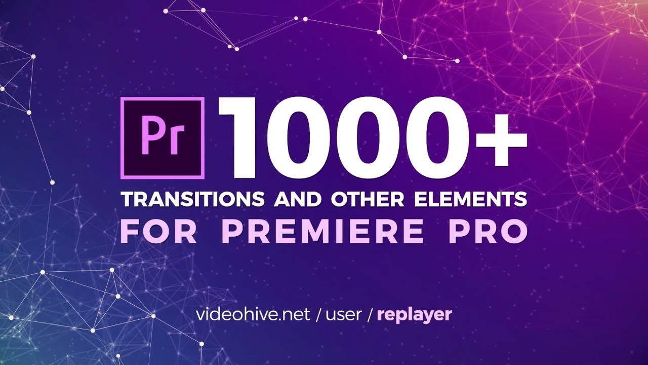 1000+ Video Transitions Pack