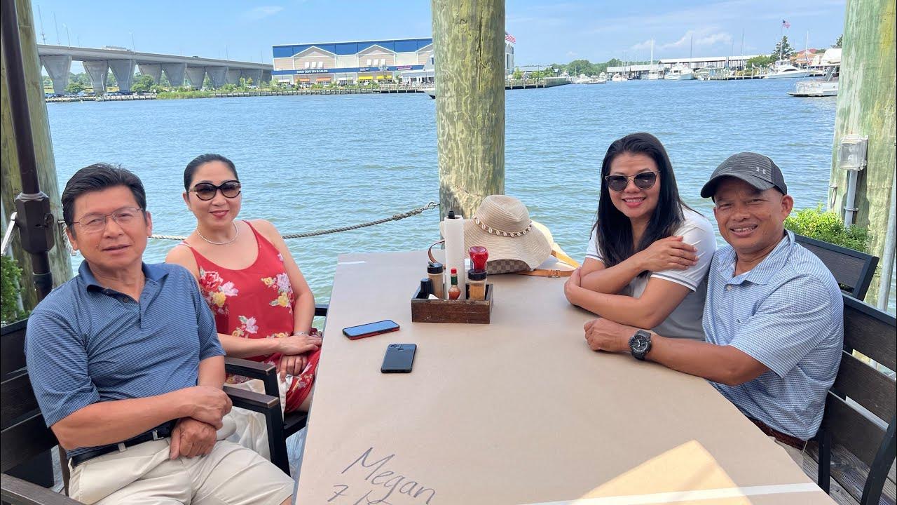 Harris Crab House, Kent Island, MD Jumbo Crabs Water Front Dining