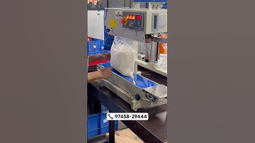 Vertical type band sealer | 5 Kg Continuous band sealer #foodpackagingmachine