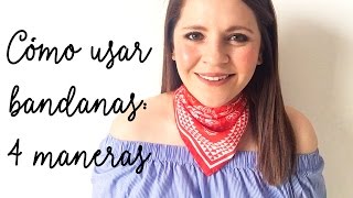Cómo Usar Bandanas: 4 Maneras | Hey Luz Isabel