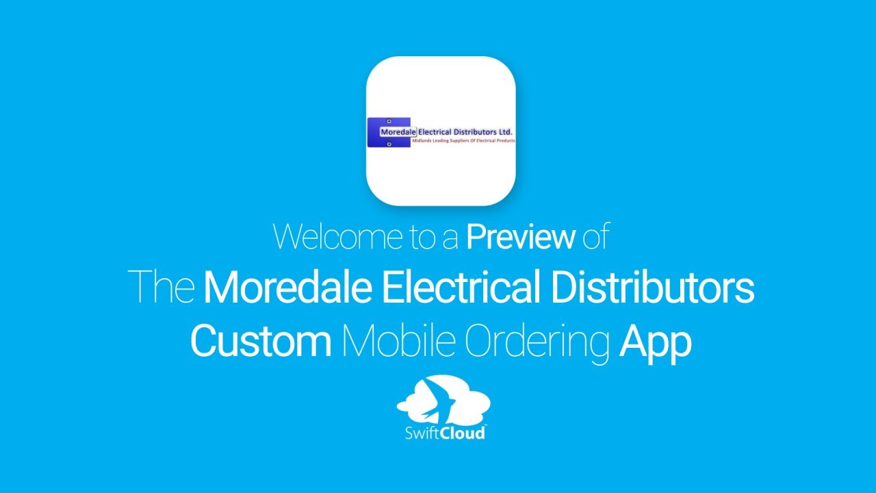 Moredale Electrical Distributors - Mobile App Preview - MOR087W