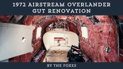 1972 Airstream Overlander DIY Renovation | The Foxes Photography 