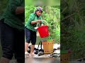 Part 2.How to catch giant fish: Clever girl catches big fish using homemade trap - go to market to