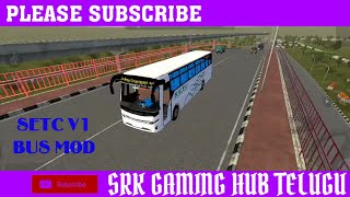 Tamilanadu New SETC V1 Bus mod for bus simulator Indonesia  by SRK GAMING HUB TELUGU