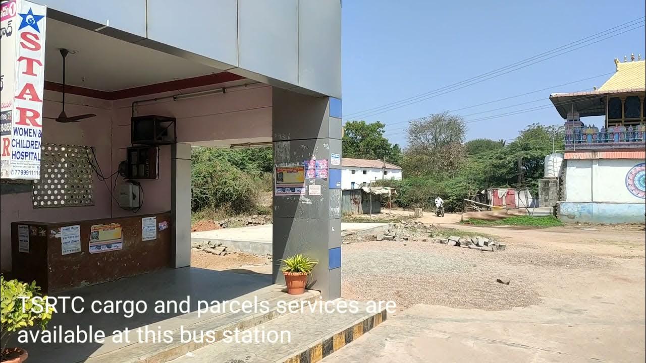 TSRTC Choppadandi Bus Station Karimnagar District! YouTube