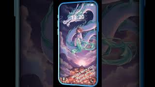 Spirit Dragon's Twilight Flight #livewallpaper #parallaxwallpaper