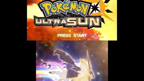 Pokémon Ultra Sun on Citra Canary