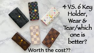 Review and wear & tear of the Louis Vuitton Dragonne key holder 