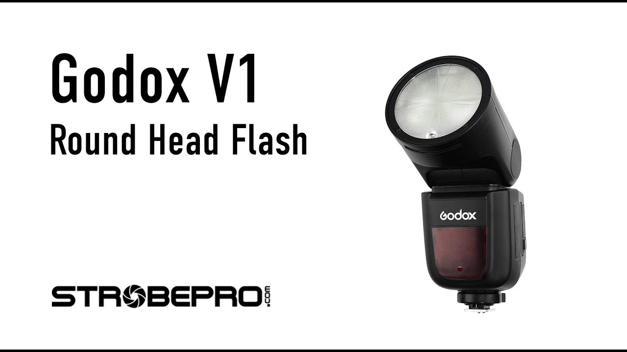 Godox V1 Flash Speedlight V1S Round Head Camera Speedlite with X2T For Sony  