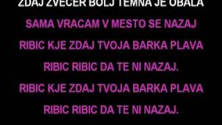 Video thumbnail of "Karaoke - Majda Sepe - Ribič, Ribič me je ujel"