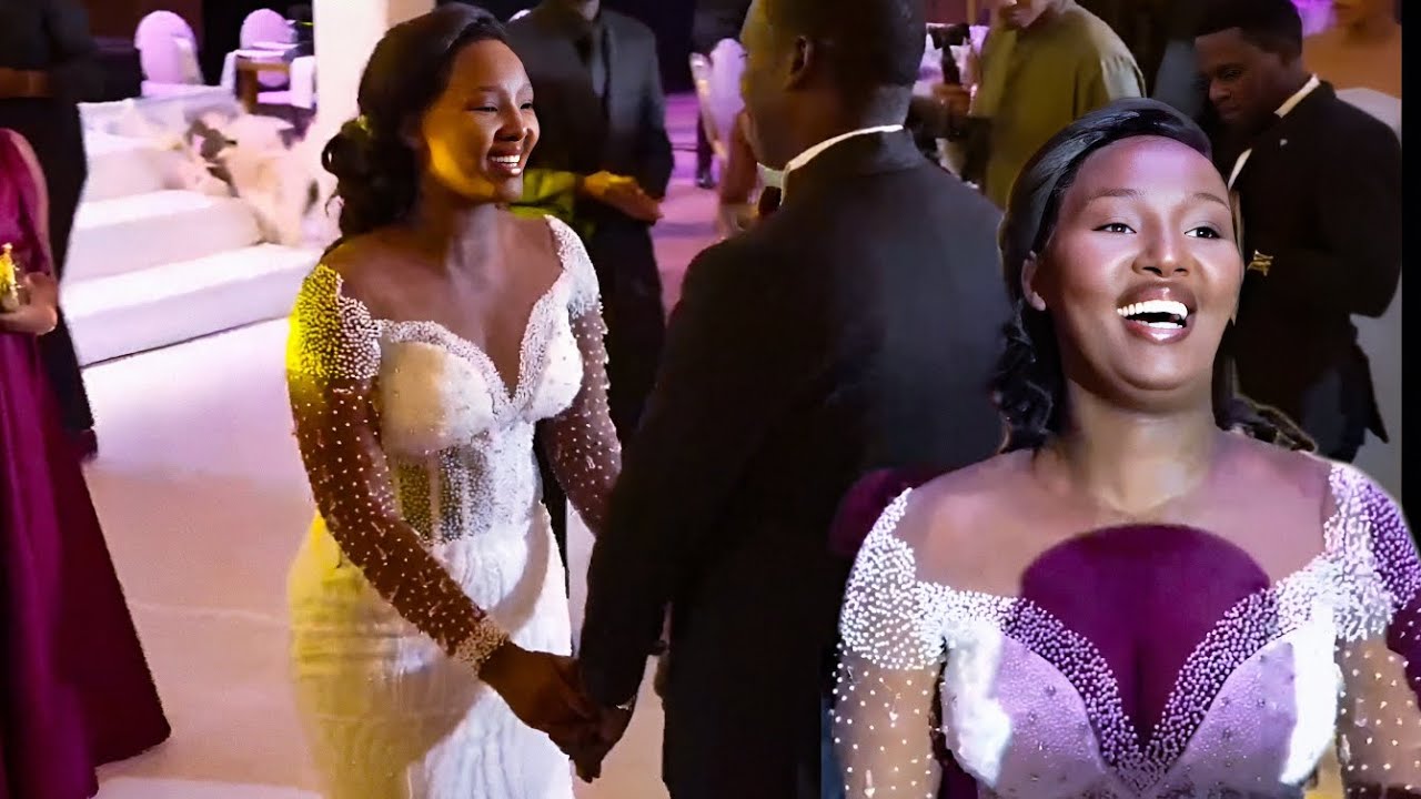 Mu byishimo byinshi Vestine🥰🧡 yabyinanye n'umukunzi we Idrissa🥰🧡 Mu bukwe bwabo🥰 Love story 🧡