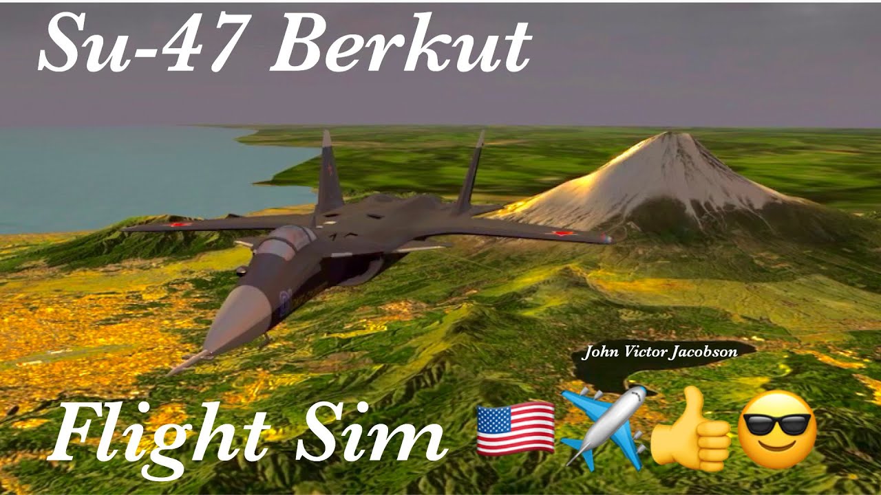 Su 47 Berkut Flight Sim Youtube 