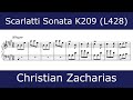Miniature de la vidéo de la chanson Sonata In A Major, K 209: Allegro