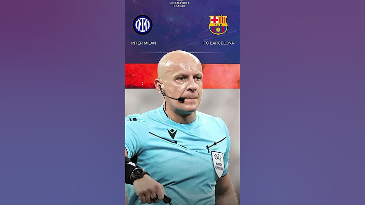 Comment l'arbitre a pu accepter ce but L'inter Milan ? #barcelona #intermilan #liguedeschampions