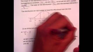BMHS AP Stat Chapter 18 Notes - Sample Distributions for Proportions