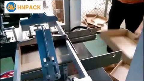 hennopack carton box tray erector