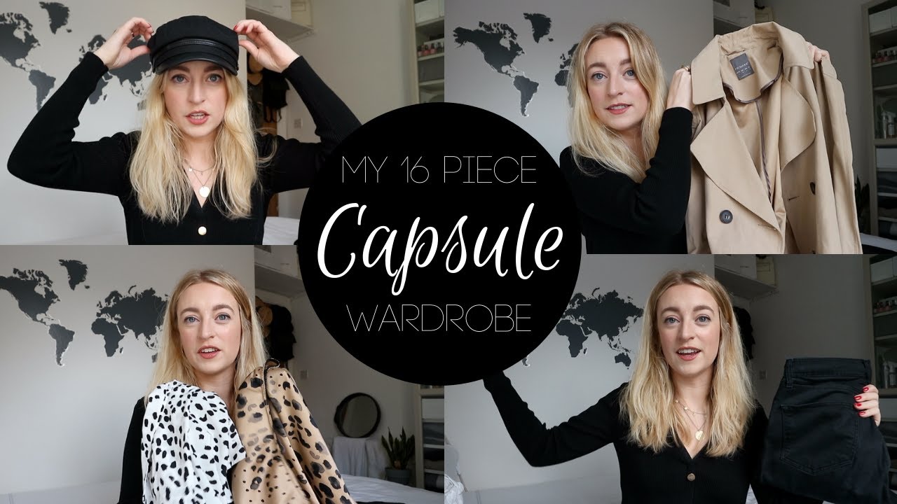 MY 16 PIECE CAPSULE WARDROBE