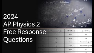 AP Physics 2 - 2024 FRQ Questions and Solutions