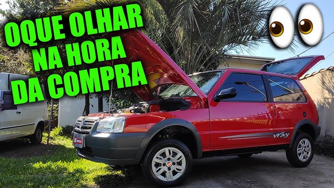 Fiat Uno Mille Way Econ, ano 2013, vermelho. (17492)