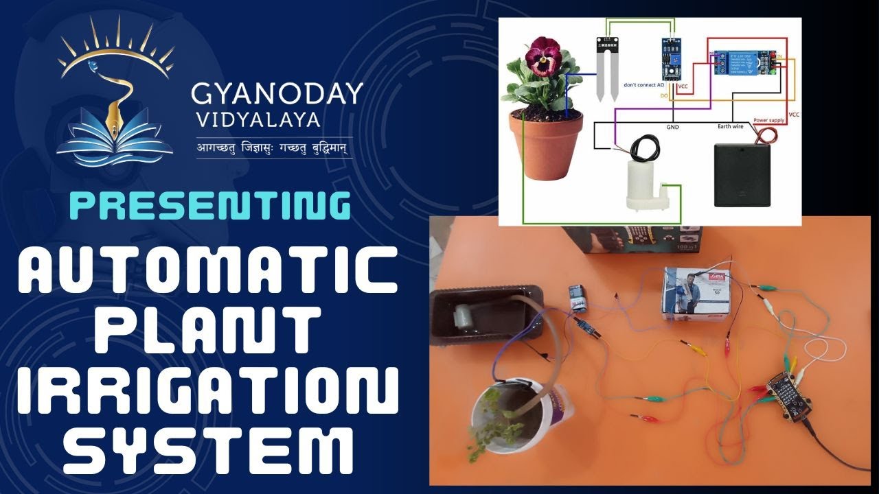 "Automatic Plant Irrigation System Using Avishkaar IoT Kit - Smart ...