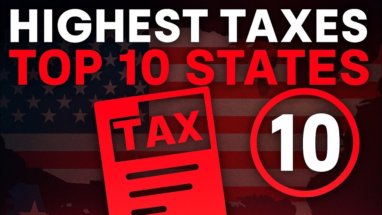 States with the Highest Taxes in America (2025) - YouTube