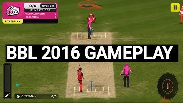 BIG BASH PREMIRE LEAGUE l ANDROID GAMEPLAY 2018