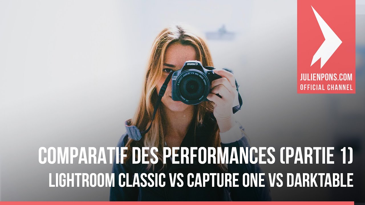 Comparatif performances Lightroom Classic vs Darktable vs Capture One