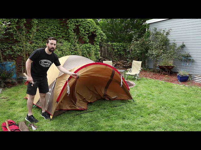 How To Set Up An Amenity Dome Tent - YouTube