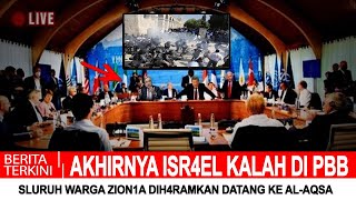 Berita Terkini M4Ntapp Akhirnya Isr4El K4Lah Tel4K Resmi Dilarang Masvk Ke Masjidil Aqsa B0Ss..