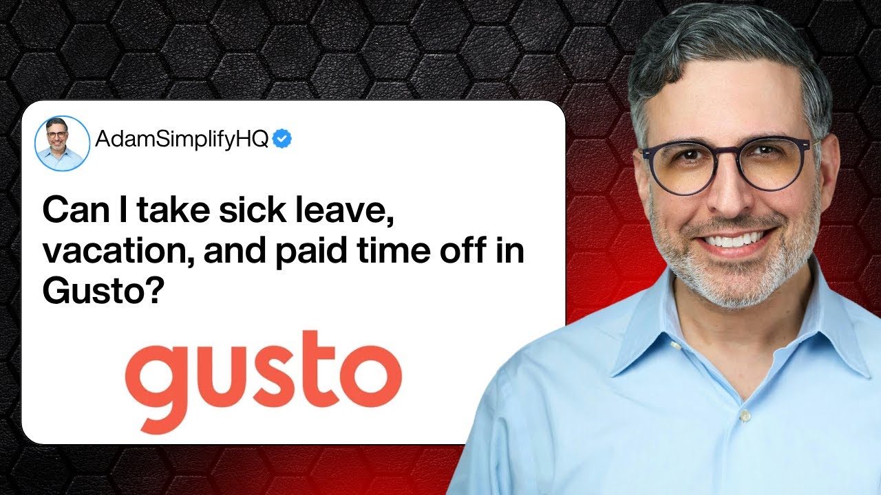 Can I take sick leave, vacation, and paid time off in Gusto?