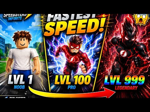 😱 I Completed 25 Rebirths Without ROBUX in Speedsters Infinite! ⚡
