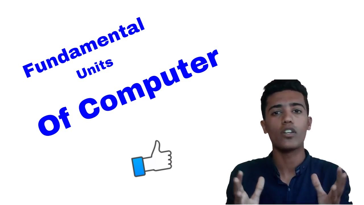 Fundamental units of computer in Hindi YouTube