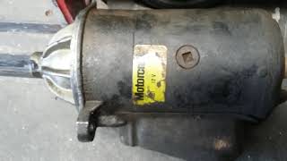 Ford Ranger V6 2.9L./ Starter replacement
