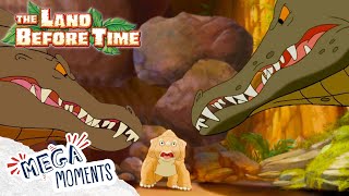 Cornered By Belly Draggers! 🐊 | The Land Before Time | Full Episode | Mega Moments