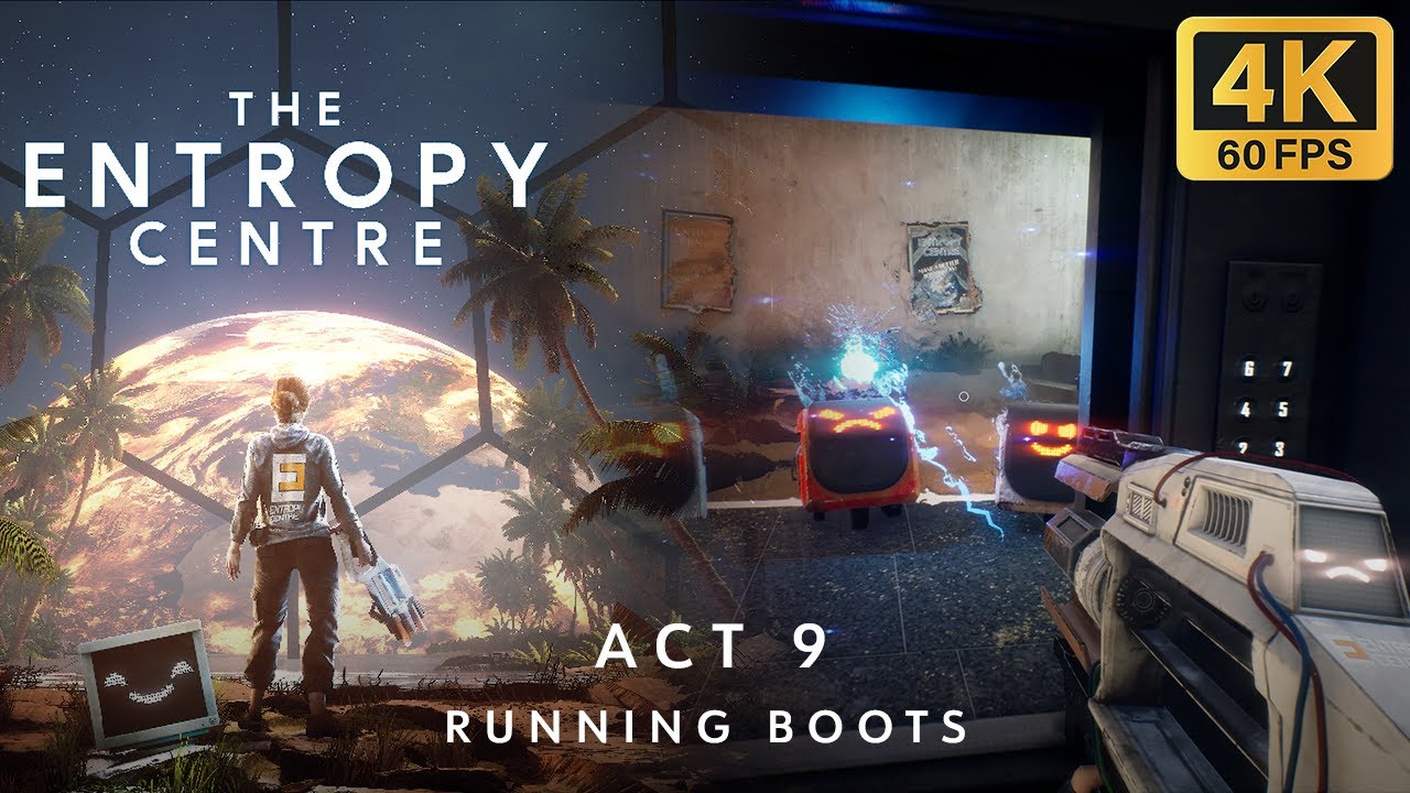 The Entropy Centre Gameplay All Achievements - Running Boots / Part 9