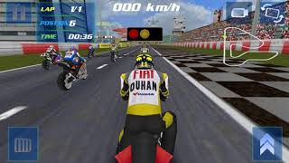 Thrilling Motogp Racing 3D - Gameplay Android game - motorcycles gp game screenshot 2