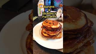 Banana & Blueberry Pancakes