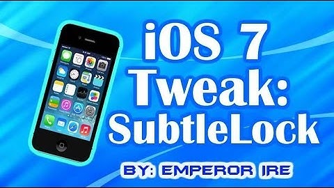 SubtleLock-iOS7-Minimize Lockscreen