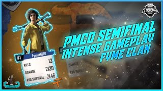 PMCO Pakistan Semi Final Day 1 | Pubg Mobile | intense Gameplay | Fyme Clan