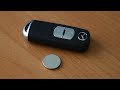 Mazda Remote Key - Battery Replacement