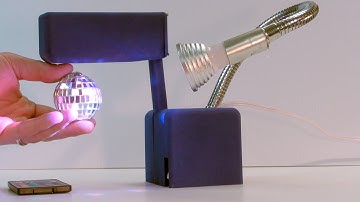 How to Build Your Very Own Levitating Disco Ball