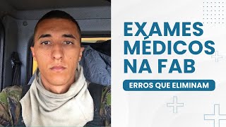 Entrega dos exames e laudos médicos na FAB e os erros que eliminam QSCON 2026 - Concentração Inicial
